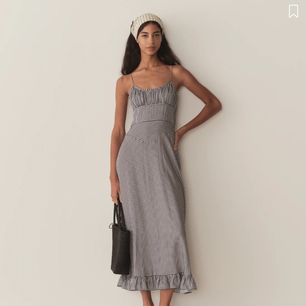 Rosaria Dress in Santa Marina Gingham